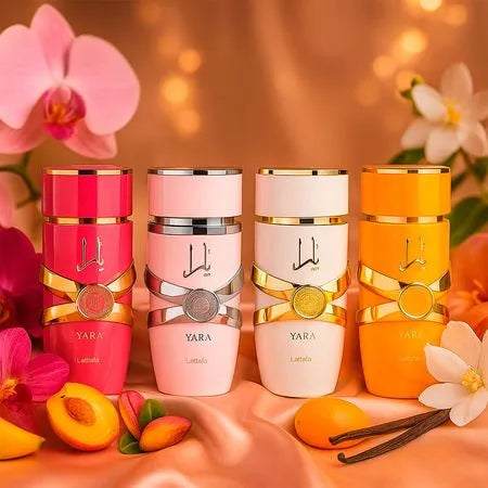 Lattafa Kit 4 Unidades | Perfumes Árabes Originais - 25ml Cada
