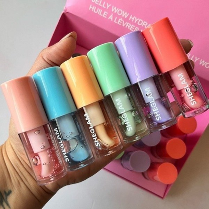 Kit SheGloss Wow - 24 UNIDADES | Brilho, Hidratação e Cores Incríveis!