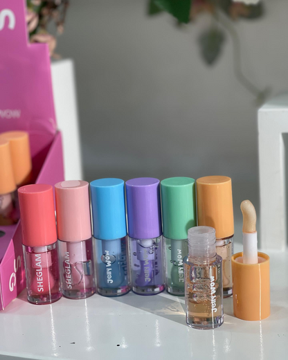 Kit SheGloss Wow - 24 UNIDADES | Brilho, Hidratação e Cores Incríveis!