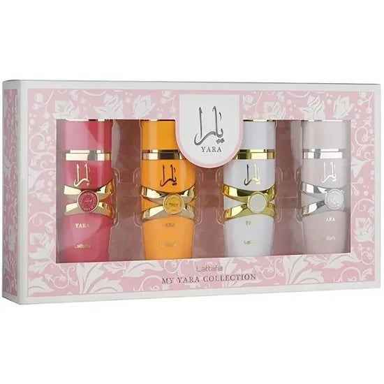 Lattafa Kit 4 Unidades | Perfumes Árabes Originais - 25ml Cada