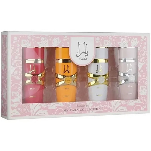 Lattafa Kit 4 Unidades | Perfumes Árabes Originais - 25ml Cada